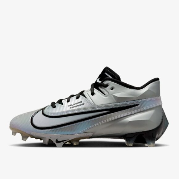 NIKE VAPOR EDGE ELITE 360 2 FOOTBALL CLEATS SILVER MEN\'S SIZES NEW main image 9